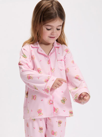 Boux Avenue Pink Teddy Fleece Pyjamas In A Bag - image 3