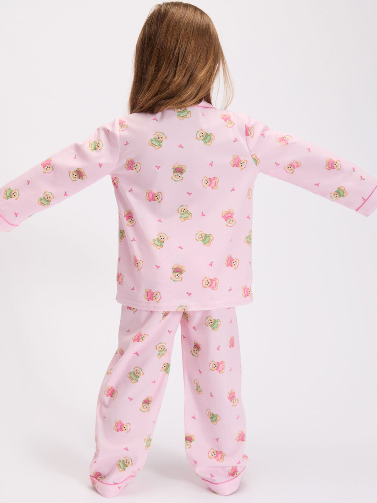 Boux Avenue Pink Teddy Fleece Pyjamas In A Bag - image 4