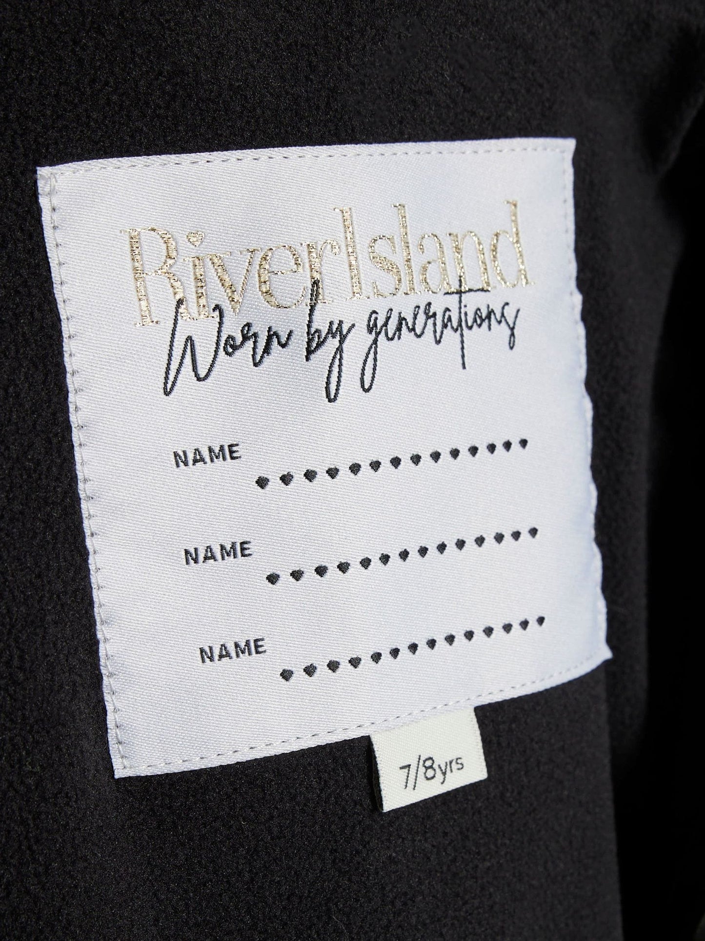 Dsiney Kidz - River Island Black Leopard Print Hooded Rain Jacket image 4