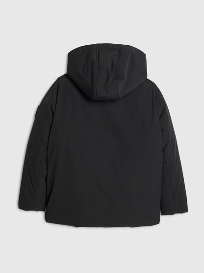 Dsiney Kidz - River Island Black Back To School River Branded Hooded Coat image 2