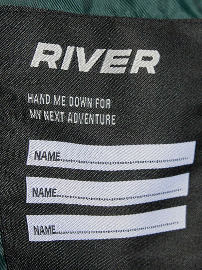 Dsiney Kidz - River Island Black Back To School River Branded Hooded Coat image 3