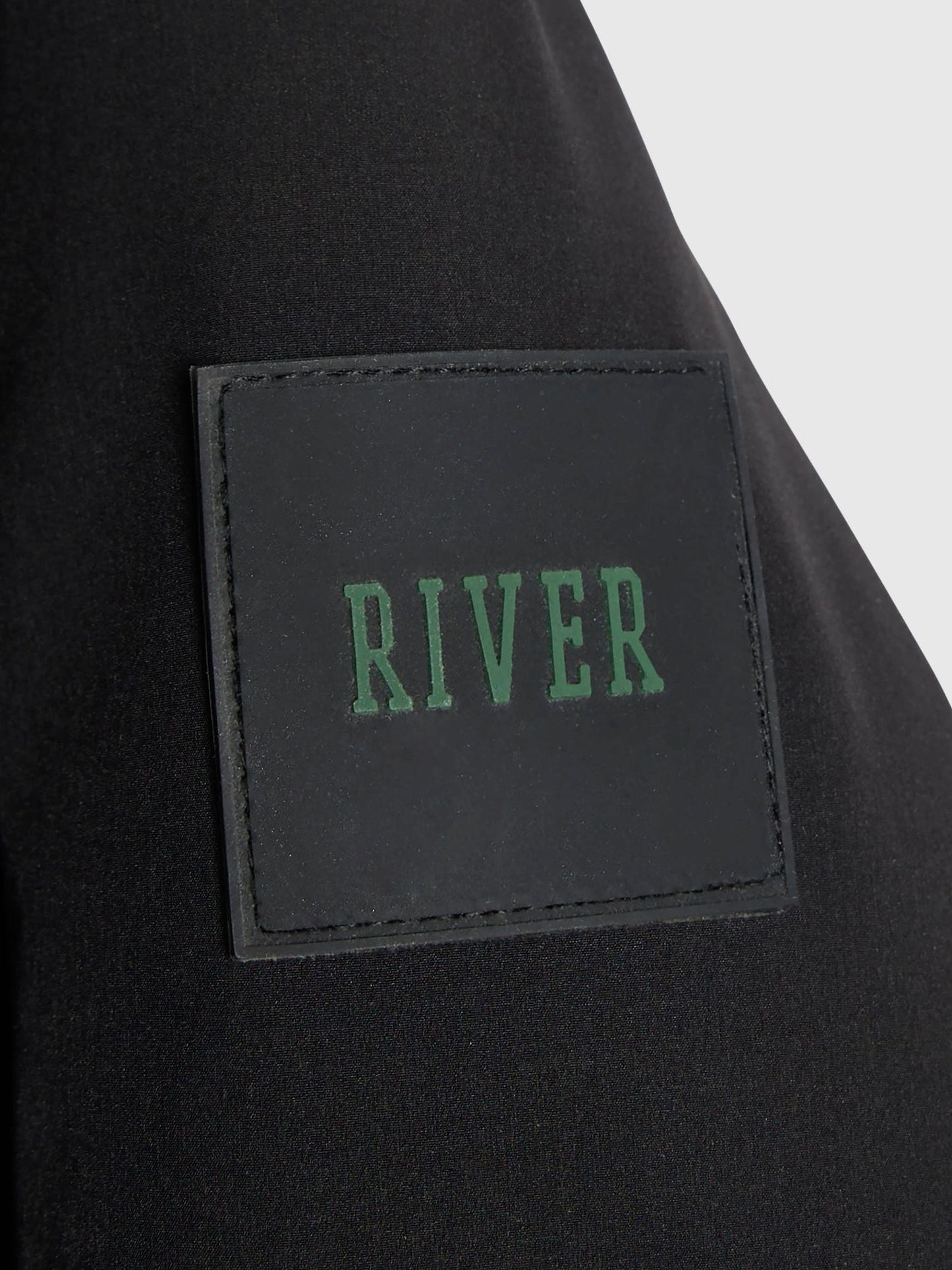 Dsiney Kidz - River Island Black Back To School River Branded Hooded Coat image 4