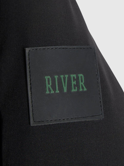 Dsiney Kidz - River Island Black Back To School River Branded Hooded Coat image 4