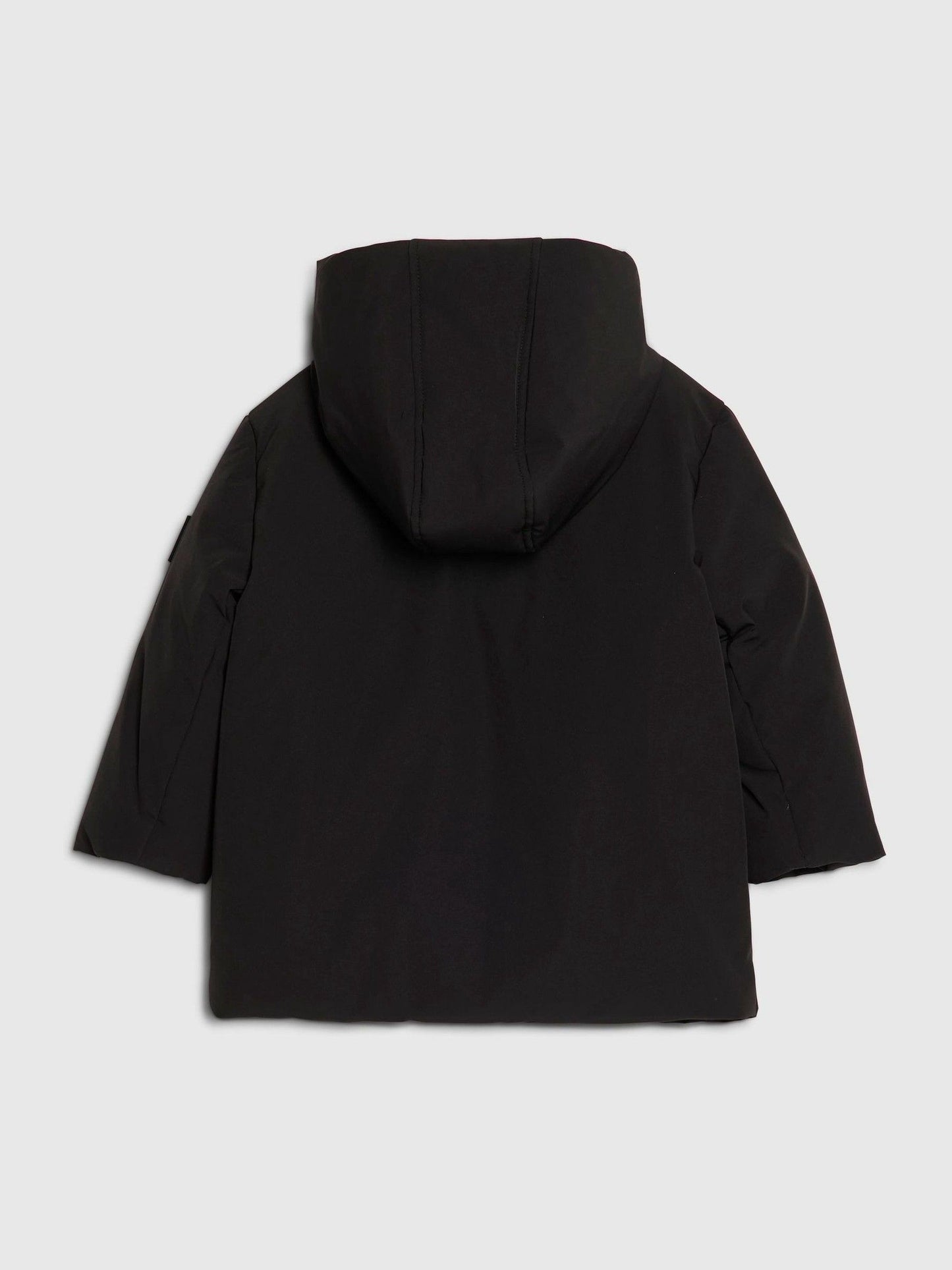 Dsiney Kidz - River Island Black Back To School River Branded Hooded Coat image 3