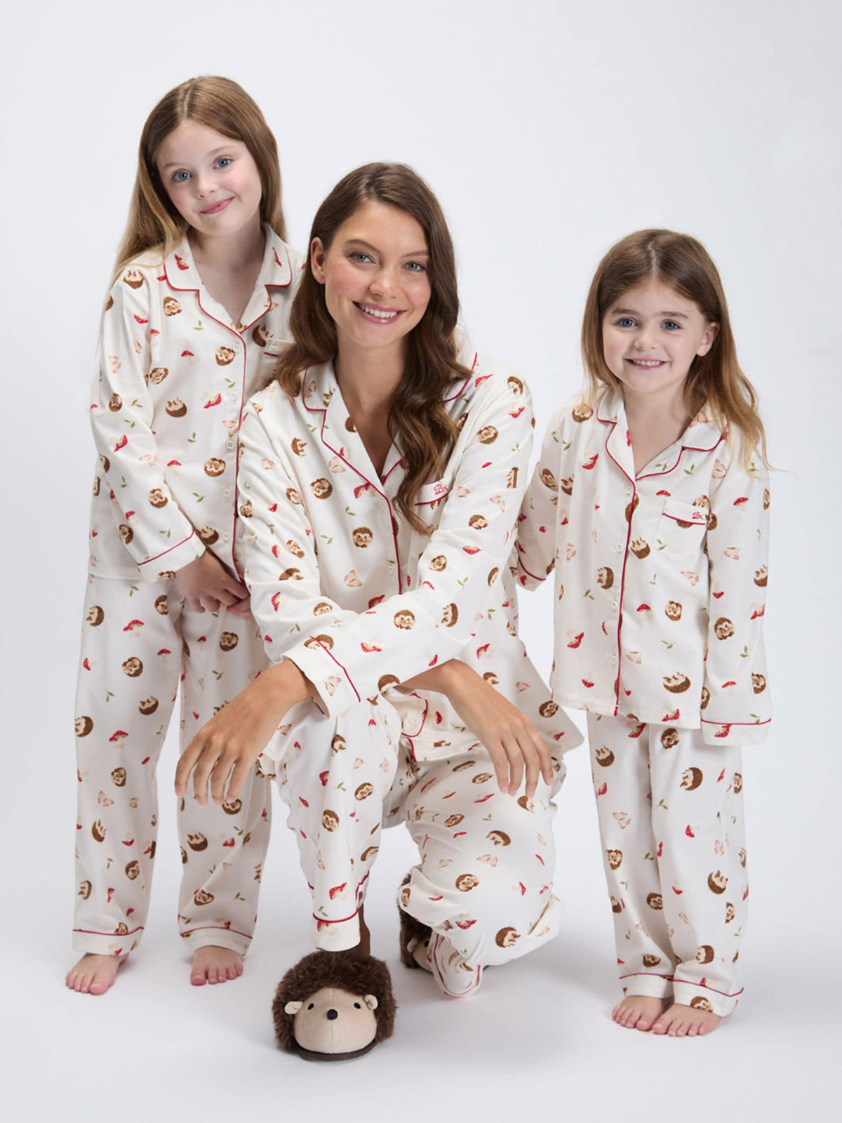 Boux Avenue White Hedgehog Fleece Pyjamas In A Bag - image 4