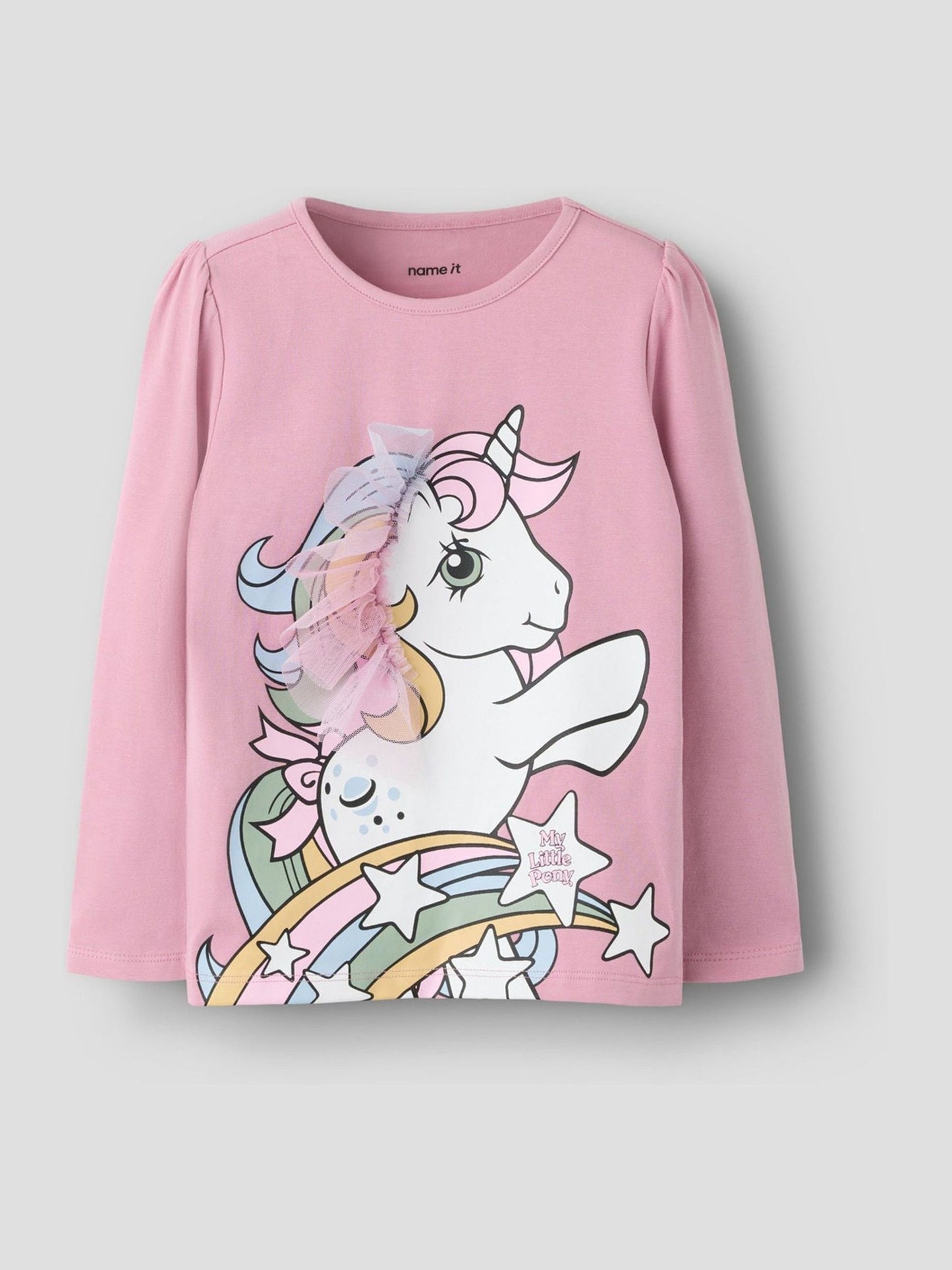 Dsiney Kidz - Name It Pink My Little Pony Tulle Long Sleeve Top image 2
