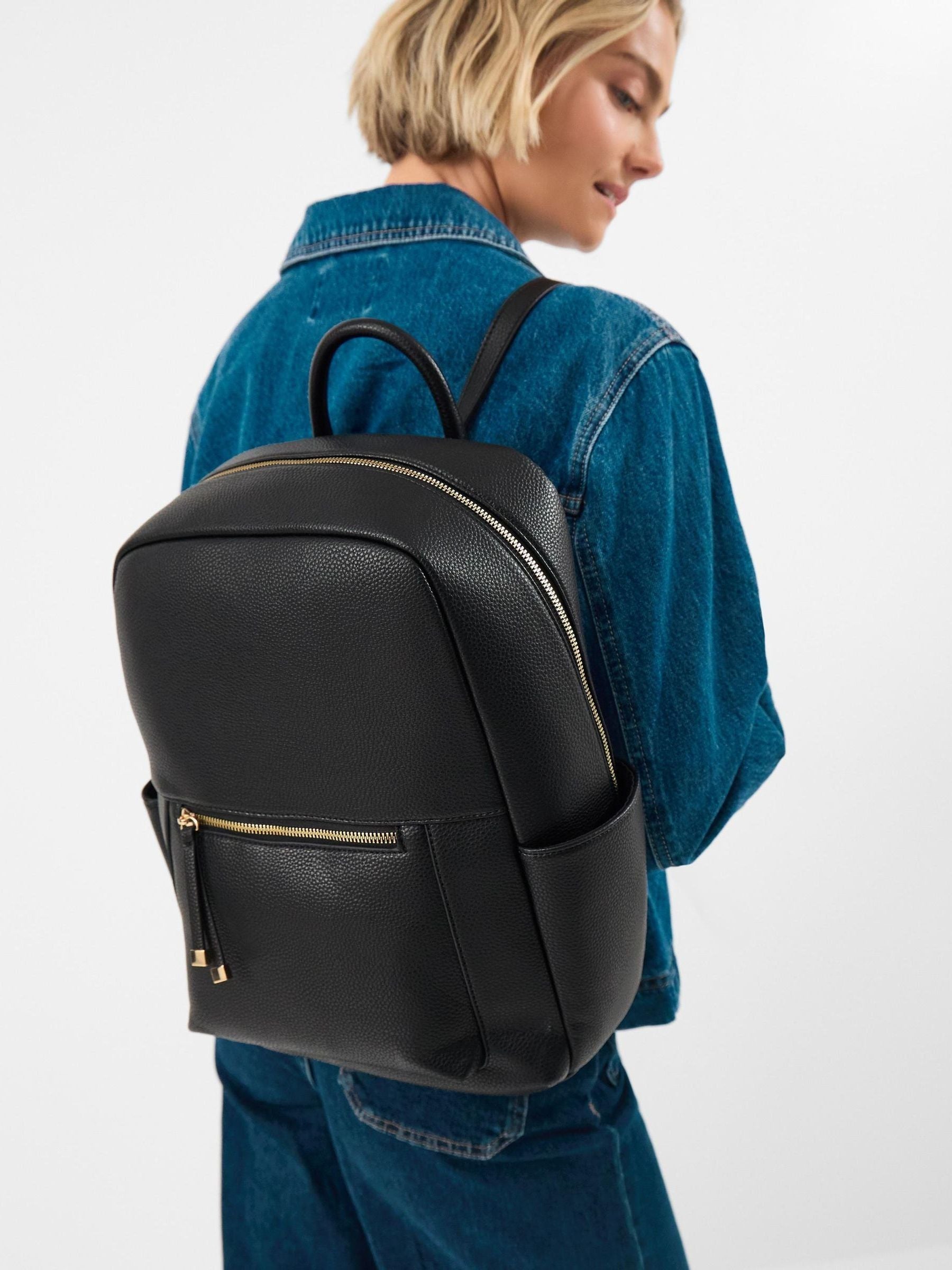 Accessorize Black Bonnie Laptop Backpack image 1