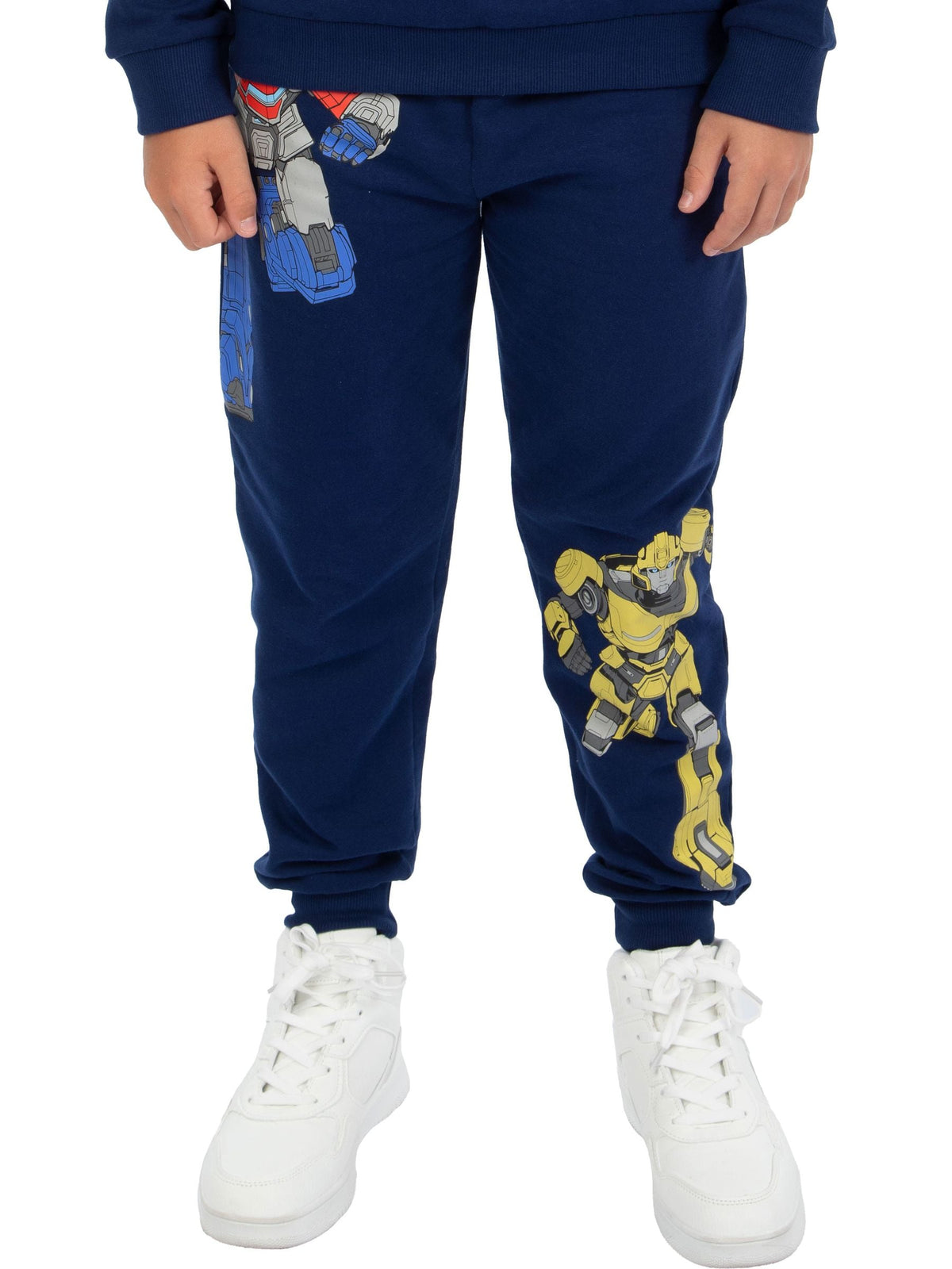 Character Blue Transformers Sweatshirt And Joggers Outfit Set - image 6