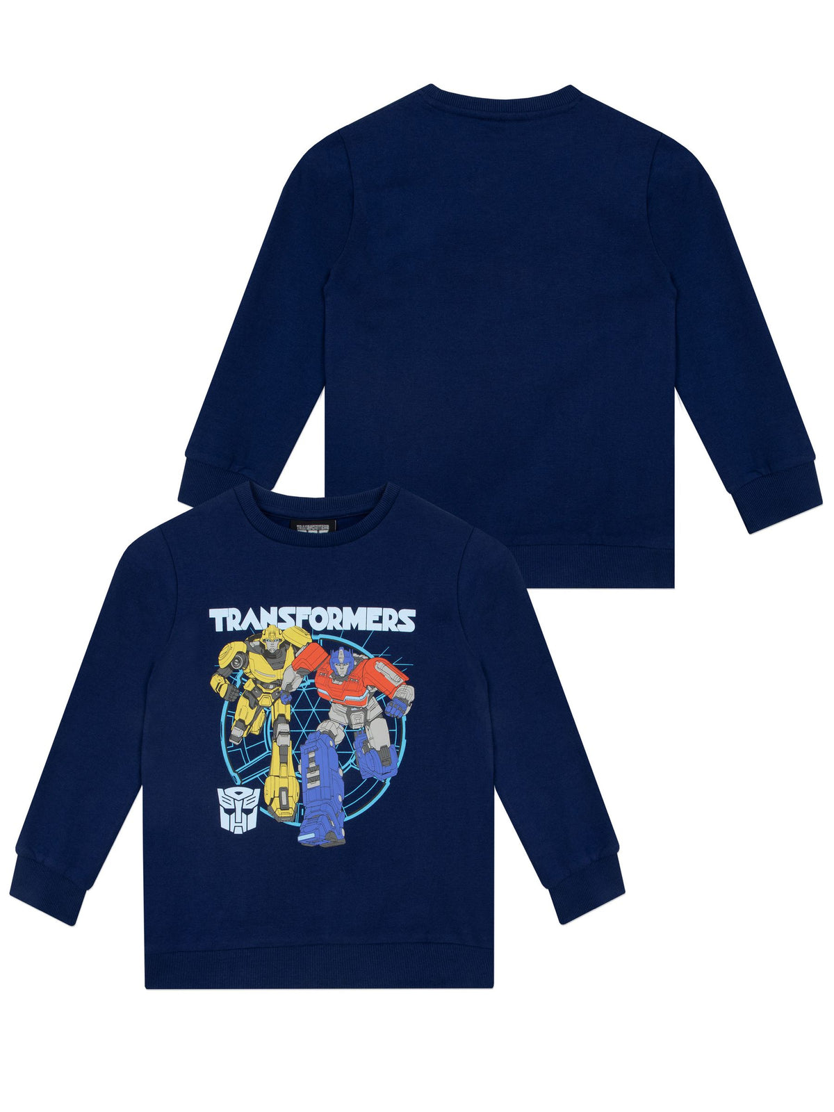 Character Blue Transformers Sweatshirt And Joggers Outfit Set - image 7