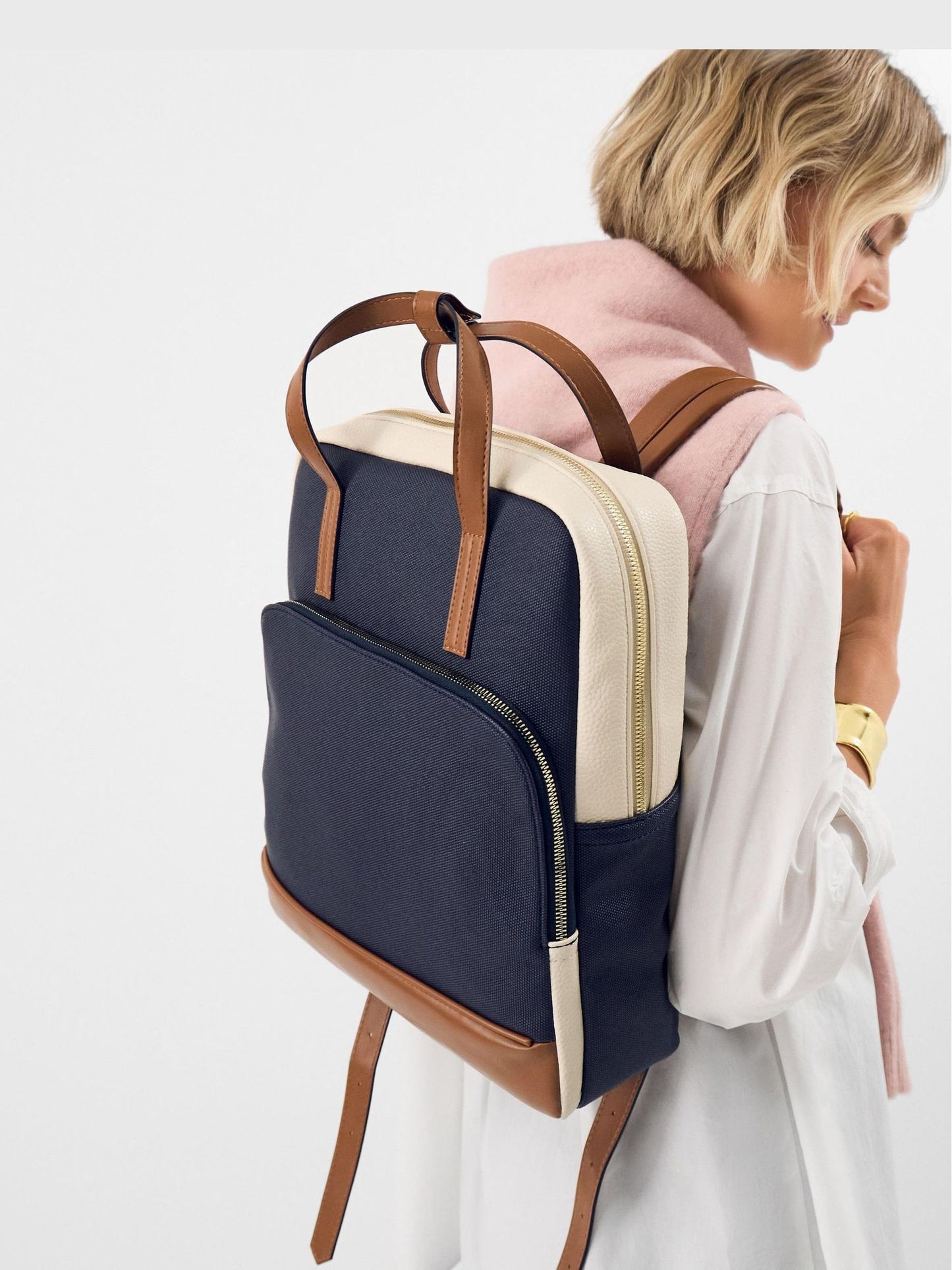 Accessorize Blue Lola Laptop Backpack image 1