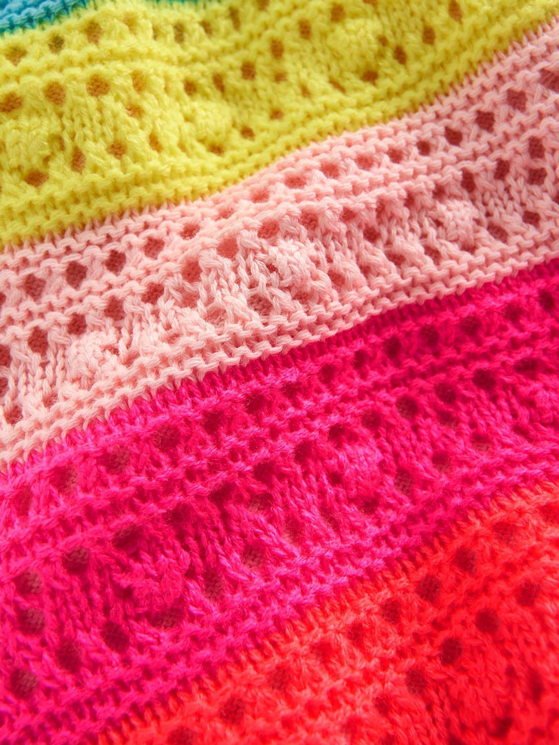 Boden Blue Pointelle Knitted Shorts image 3