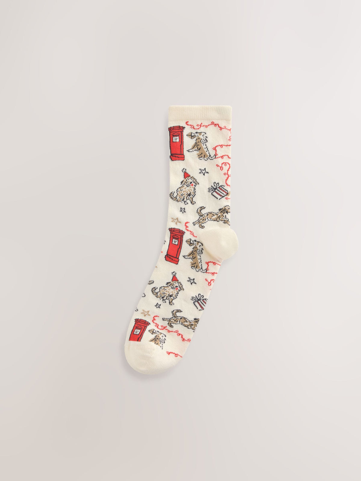 Charlie The Cockapoo Christmas 1 Pair Ankle Socks in a Gift Sack - image 2