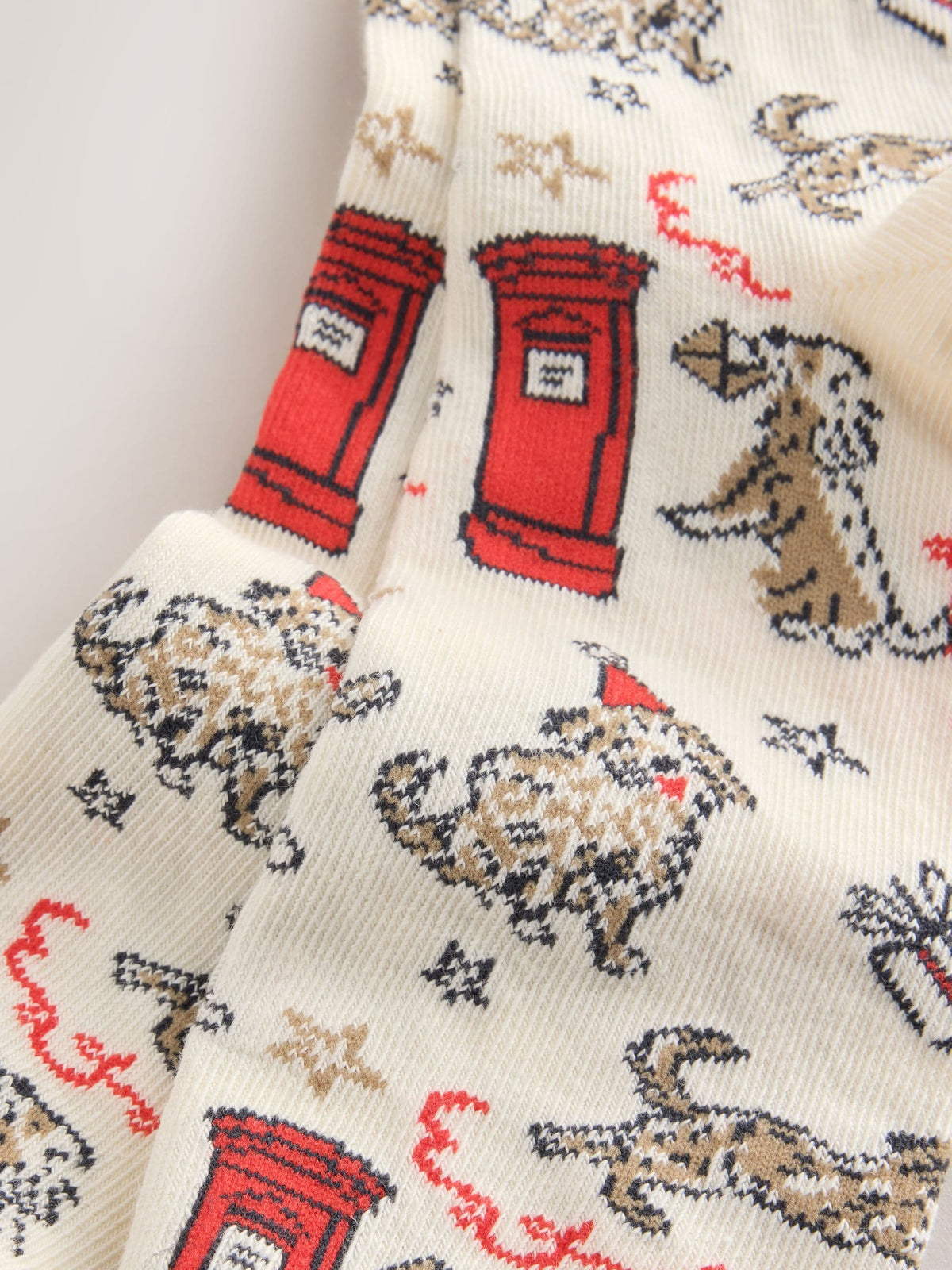 Charlie The Cockapoo Christmas 1 Pair Ankle Socks in a Gift Sack - image 3