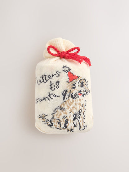 Charlie The Cockapoo Christmas 1 Pair Ankle Socks in a Gift Sack - image 4