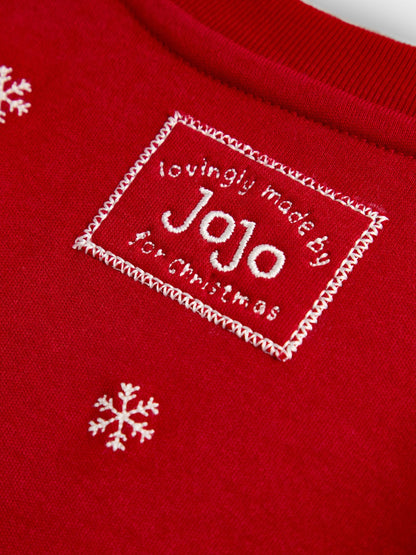 JoJo Maman Bébé Red Christmas Present Footed Sleepsuit - image 6