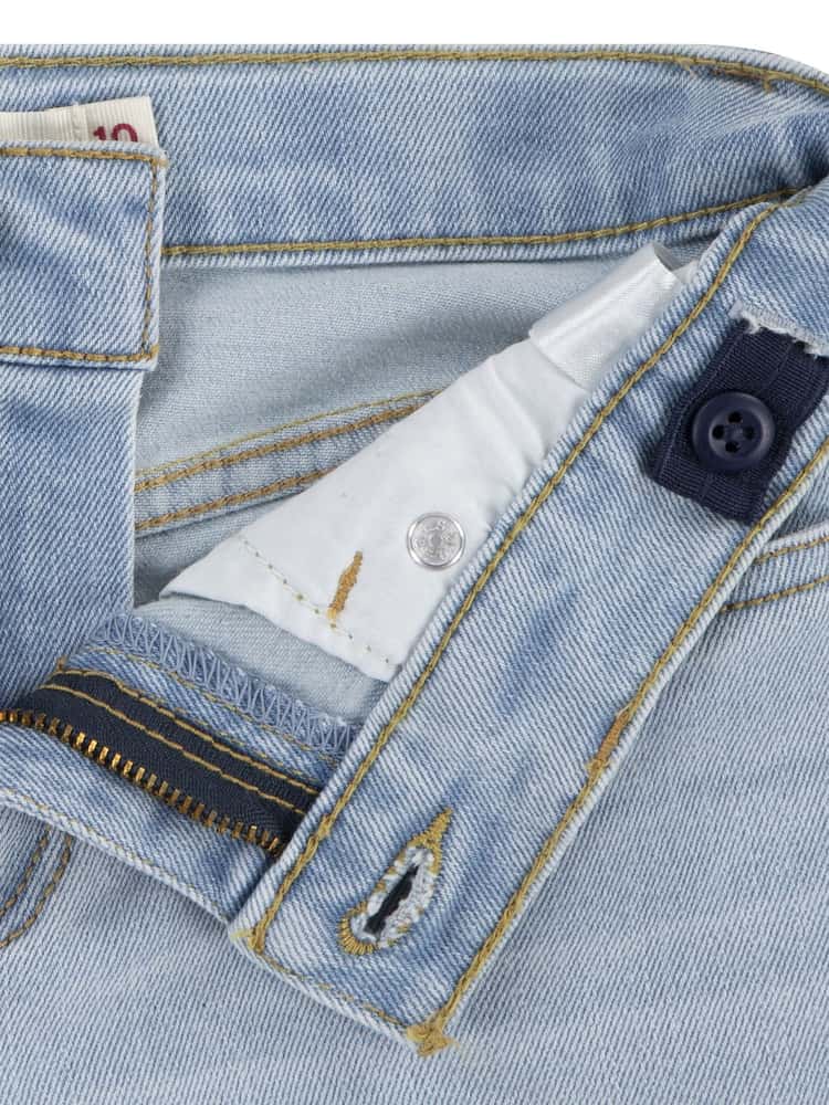 Levi's® Light Blue Girlfriend Shorts