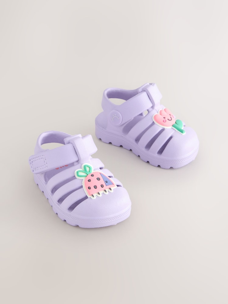 Lilac Purple Character EVA Fisherman Sandals Immediate