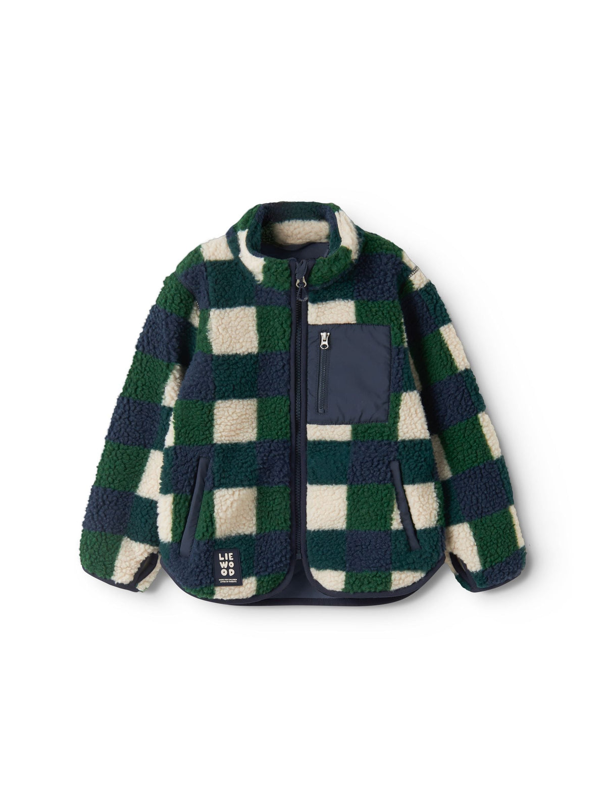 Dsiney Kidz - Liewood Green Nolan Pile Jacket image 1