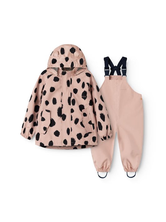 Dsiney Kidz - Liewood Pink Manu Rainwear Set image 1