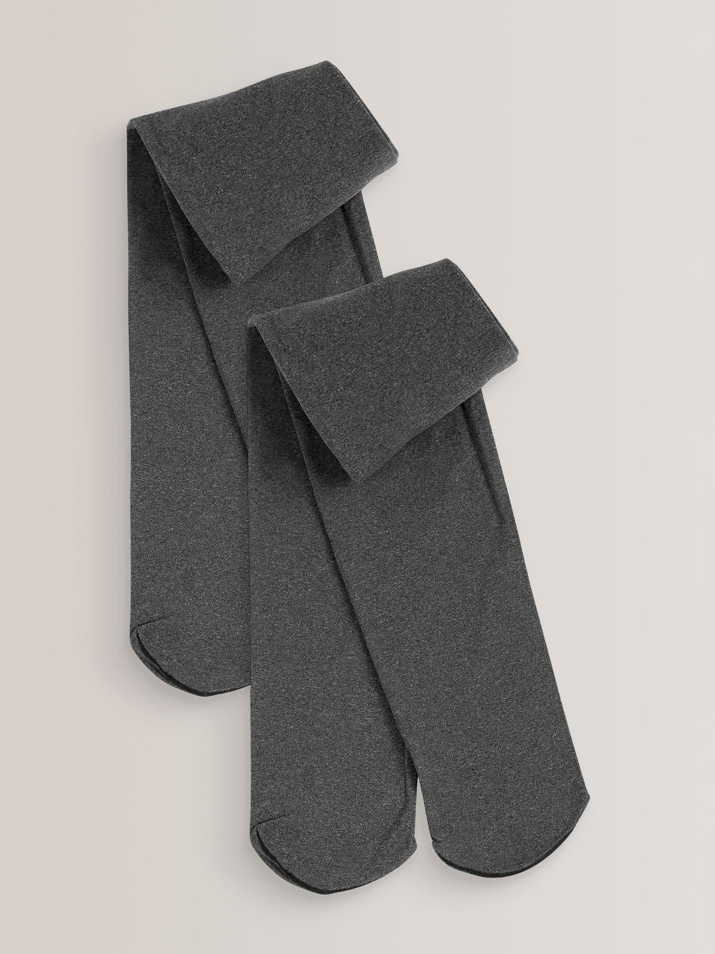 Grey Regular Length 2 Pack 80 Denier School Tights image 1