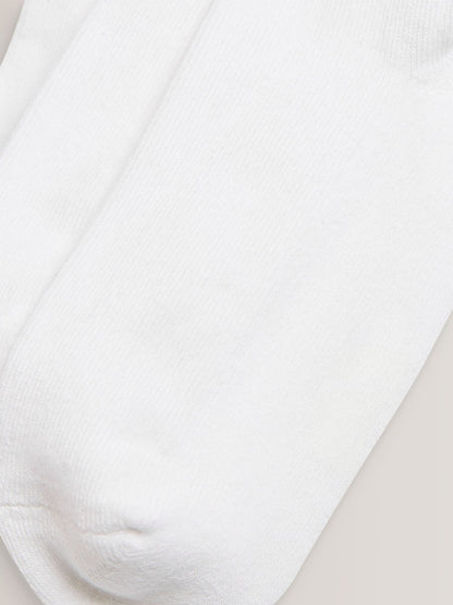 White 5 Pack Cotton Rich Cushioned Sole Ankle Socks image 3