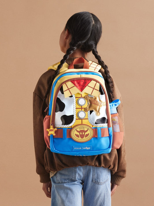 Smiggle Yellow Toy Story Junior Character Backpack image 1