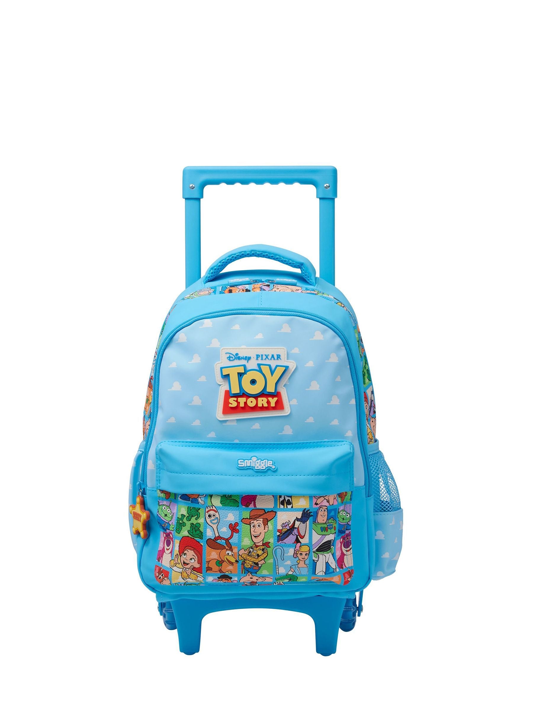 Dsiney Kidz - Smiggle Blue Toy Story Junior Trolley Backpack image 1