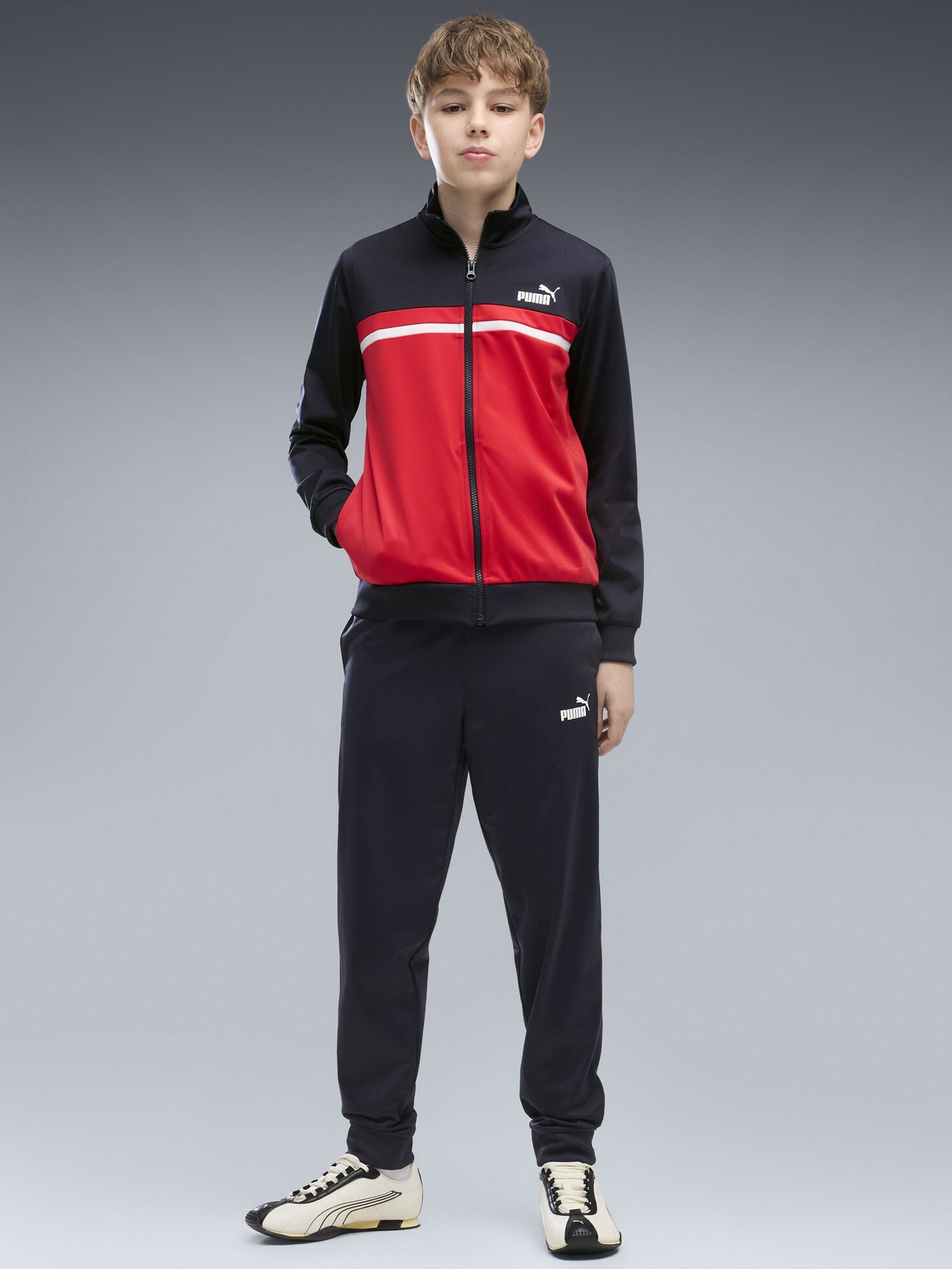 Dsiney Kidz - Puma Blue Colourblocked Tracksuit image 1