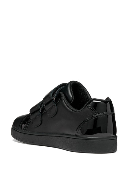 Geox Black J Eclyper Leather School Shoes image 2