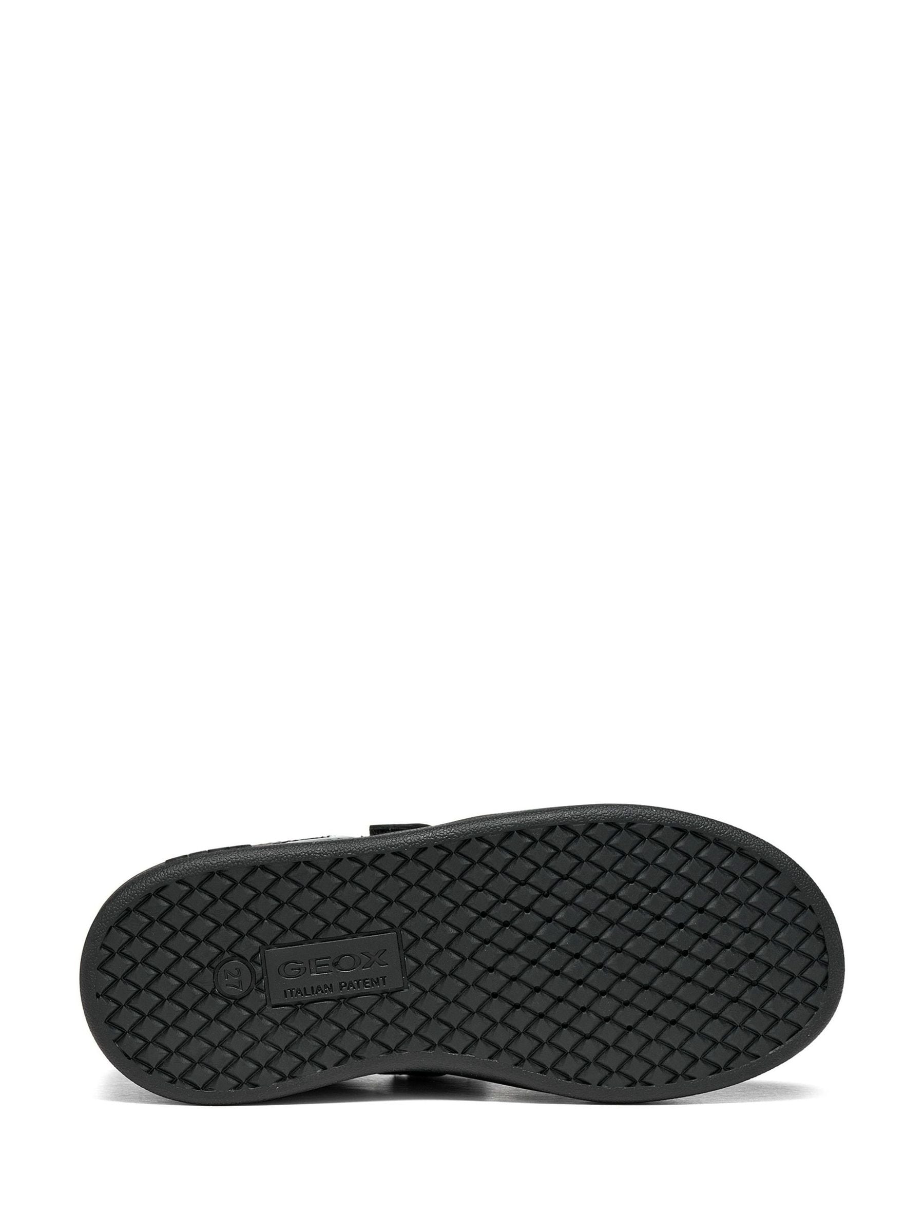 Geox Black J Eclyper Leather School Shoes image 4