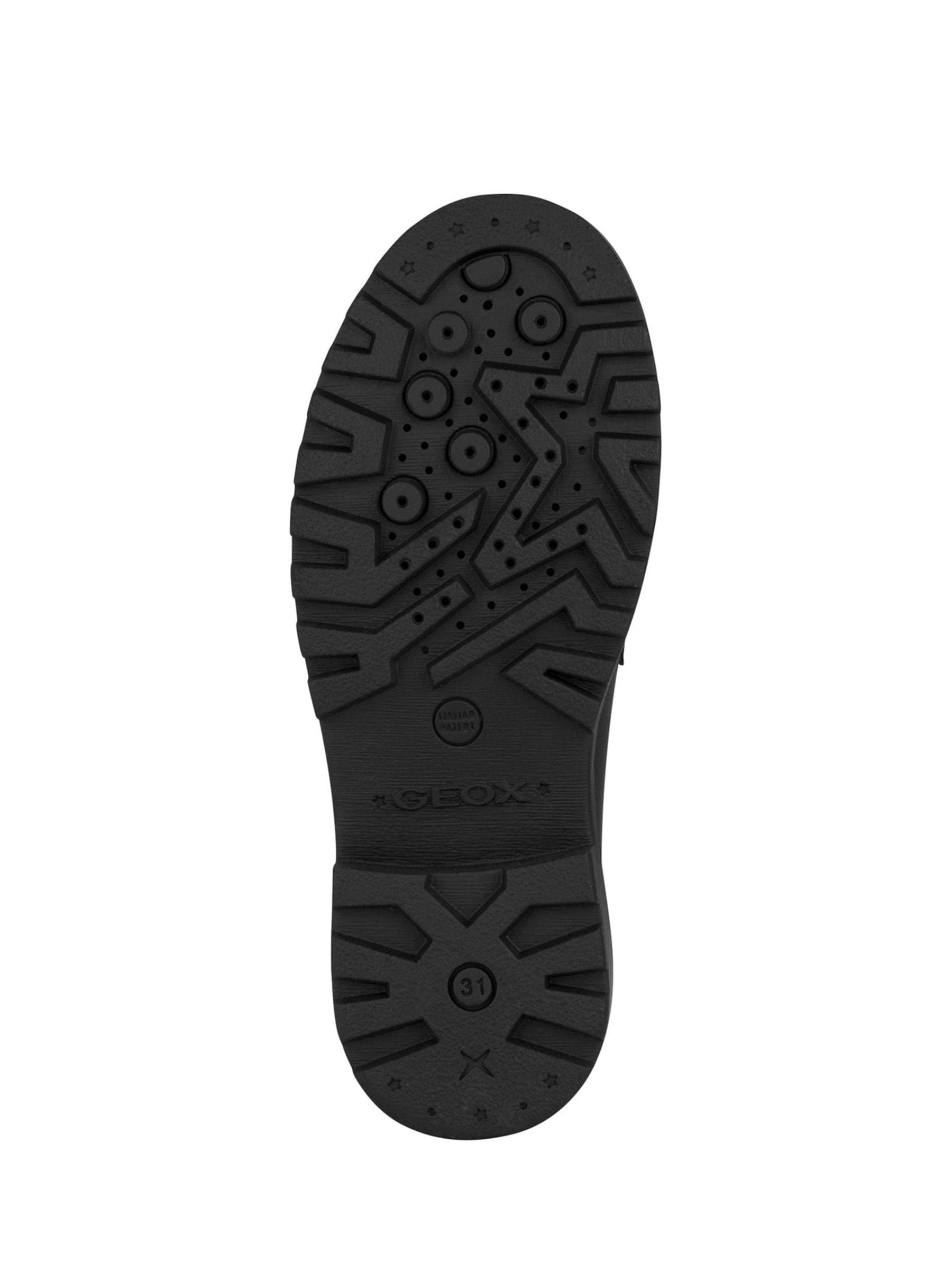 Geox Black Patent J Casey Leather Loafers image 4