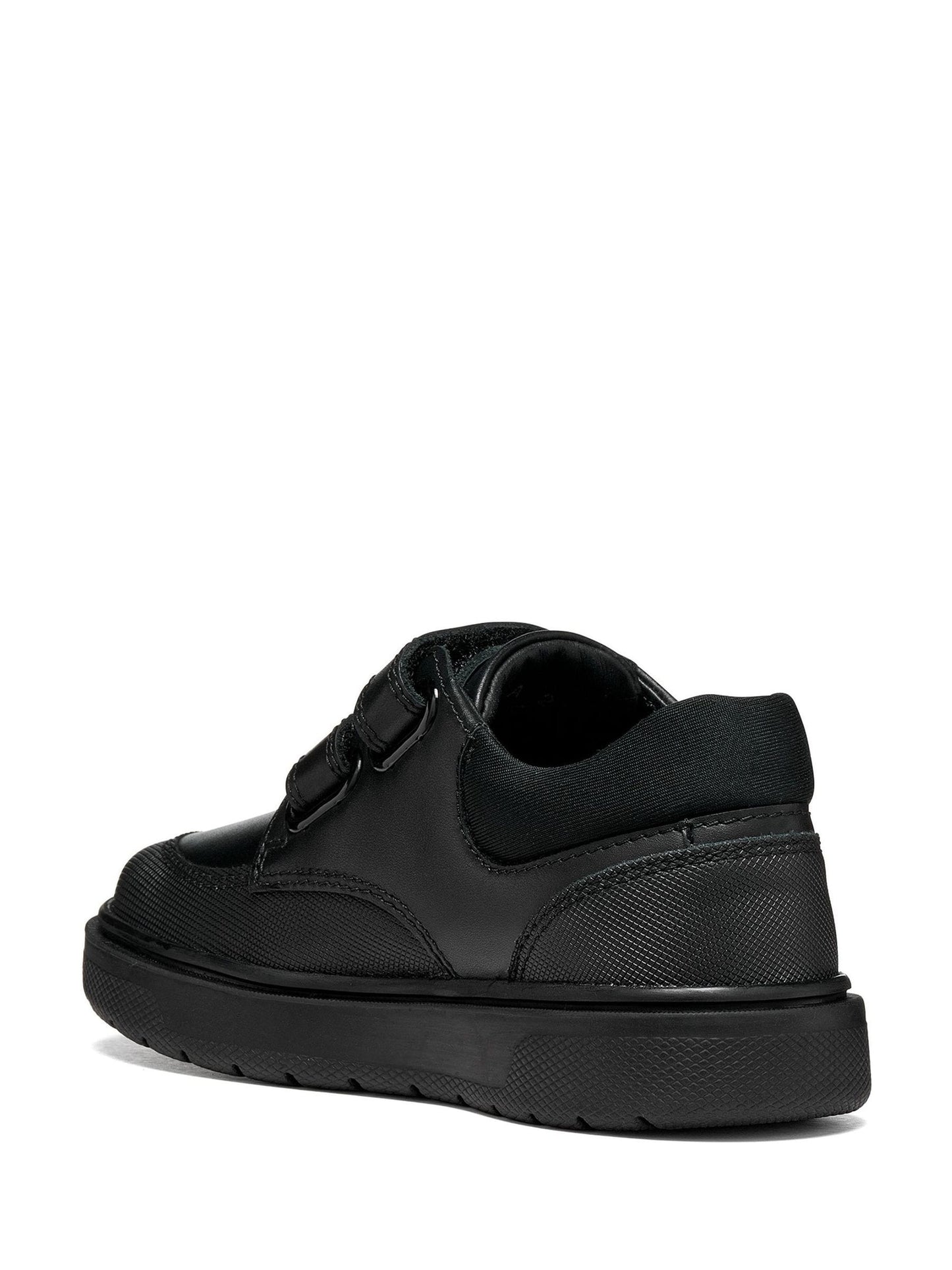 Geox Black J Riddock Leather School Shoes image 2