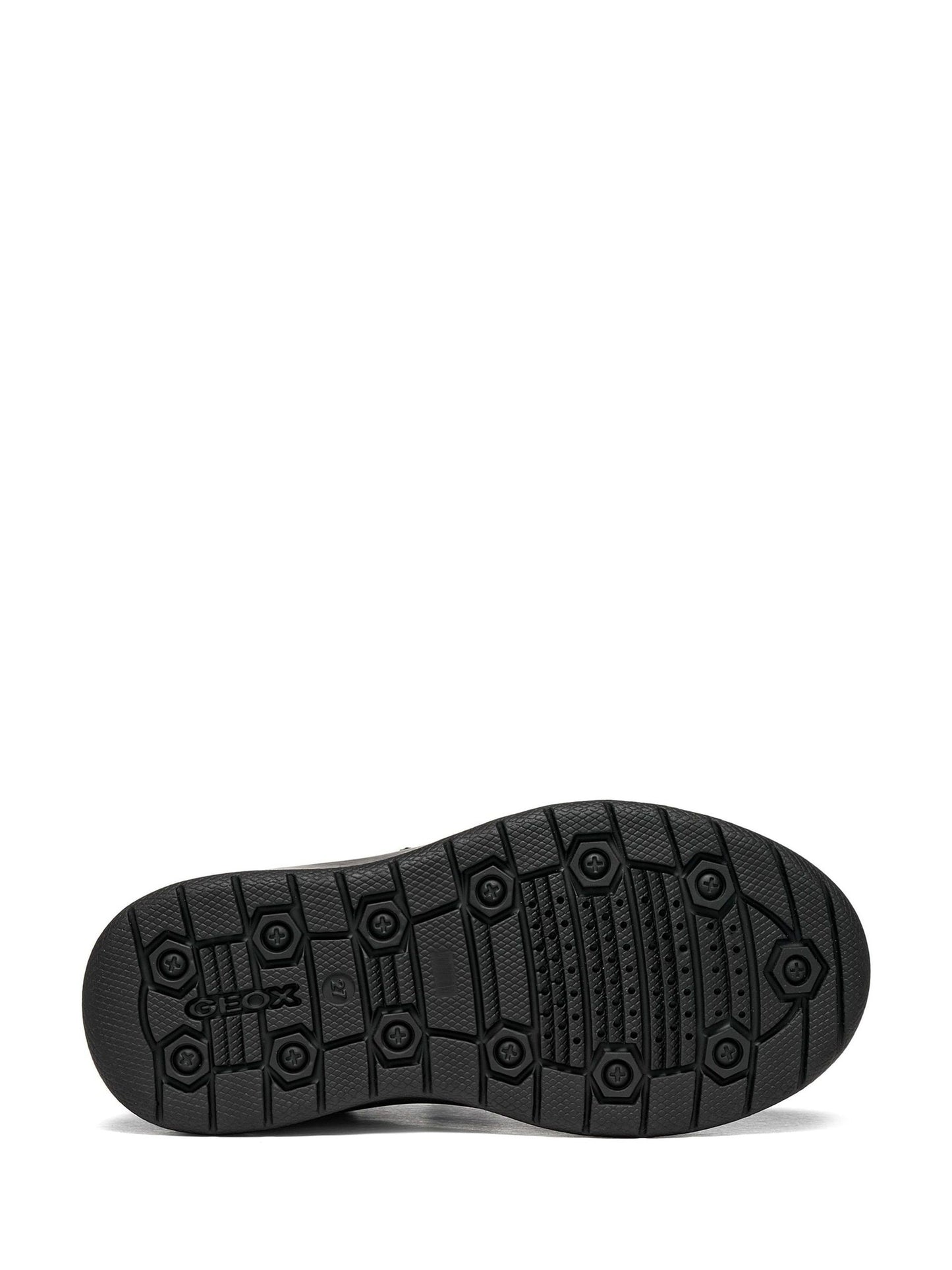 Geox Black J Riddock Leather School Shoes image 4