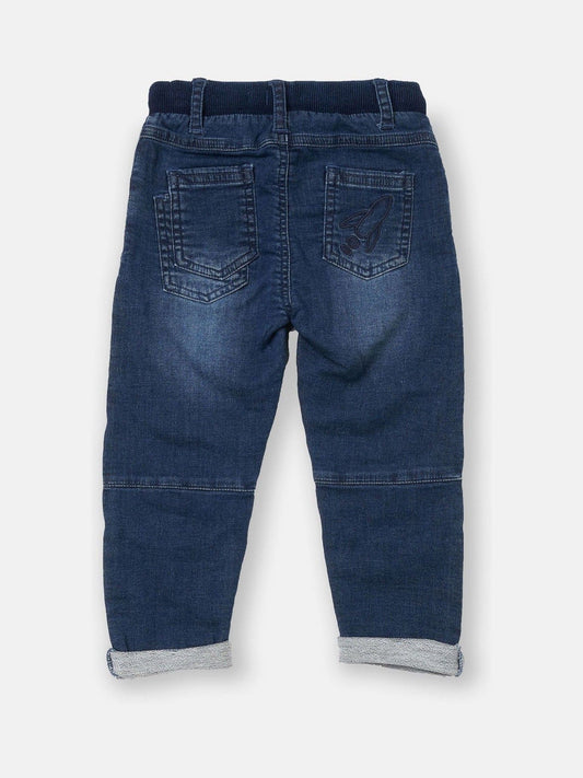 Dsiney Kidz - Angel & Rocket Blue Jersey Jeans image 2