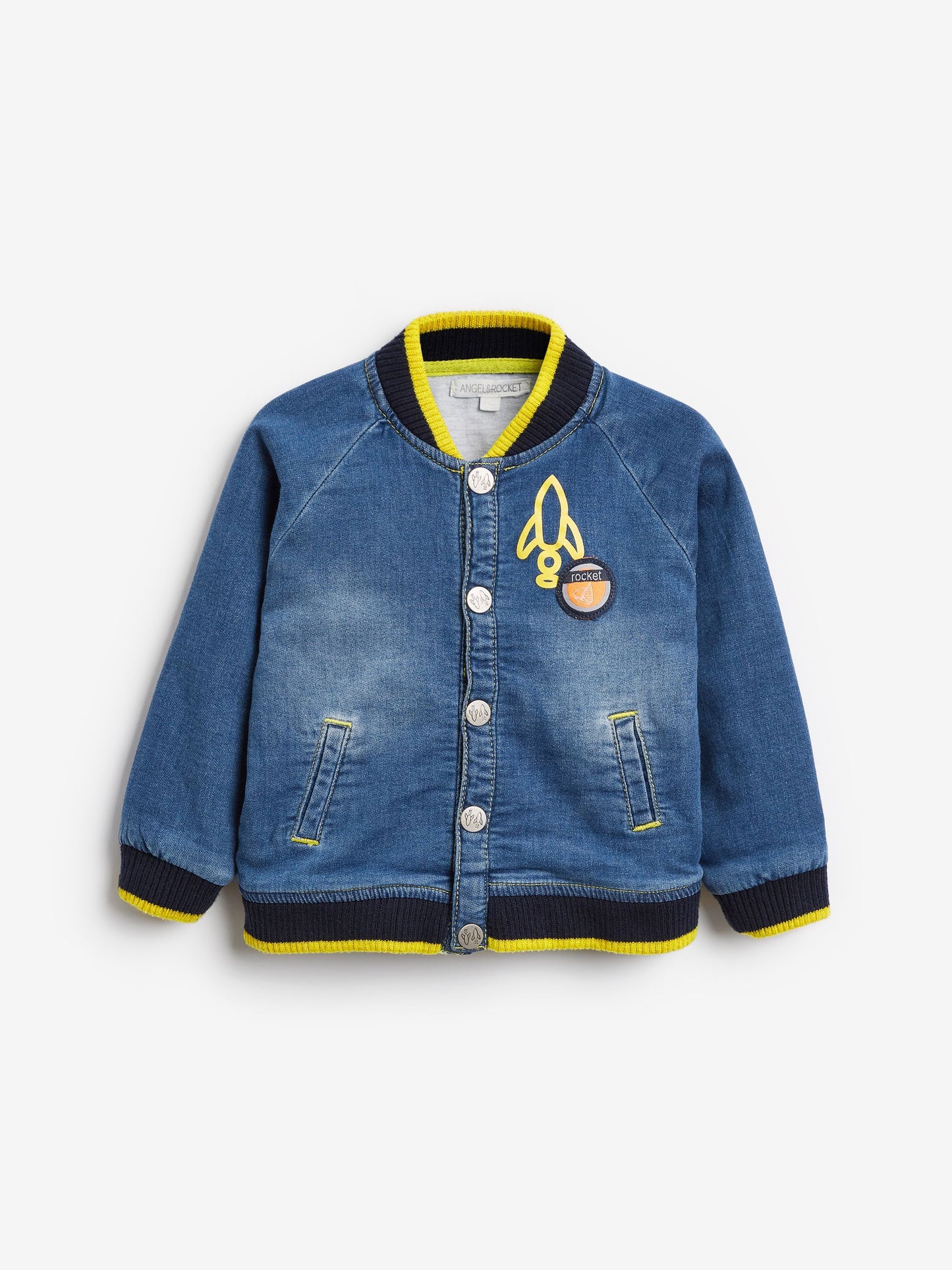 Dsiney Kidz - Angel & Rocket Blue Denim Jacket image 1