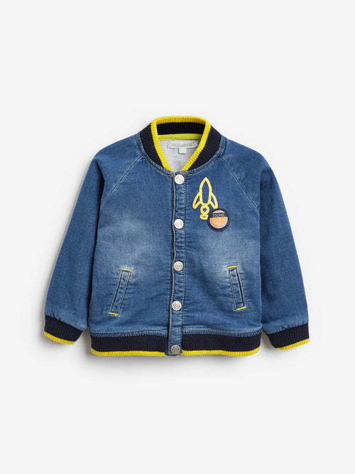 Dsiney Kidz - Angel & Rocket Blue Denim Jacket image 1