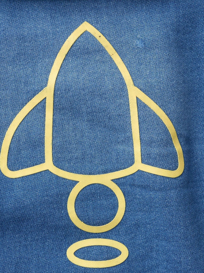 Dsiney Kidz - Angel & Rocket Blue Denim Jacket image 3