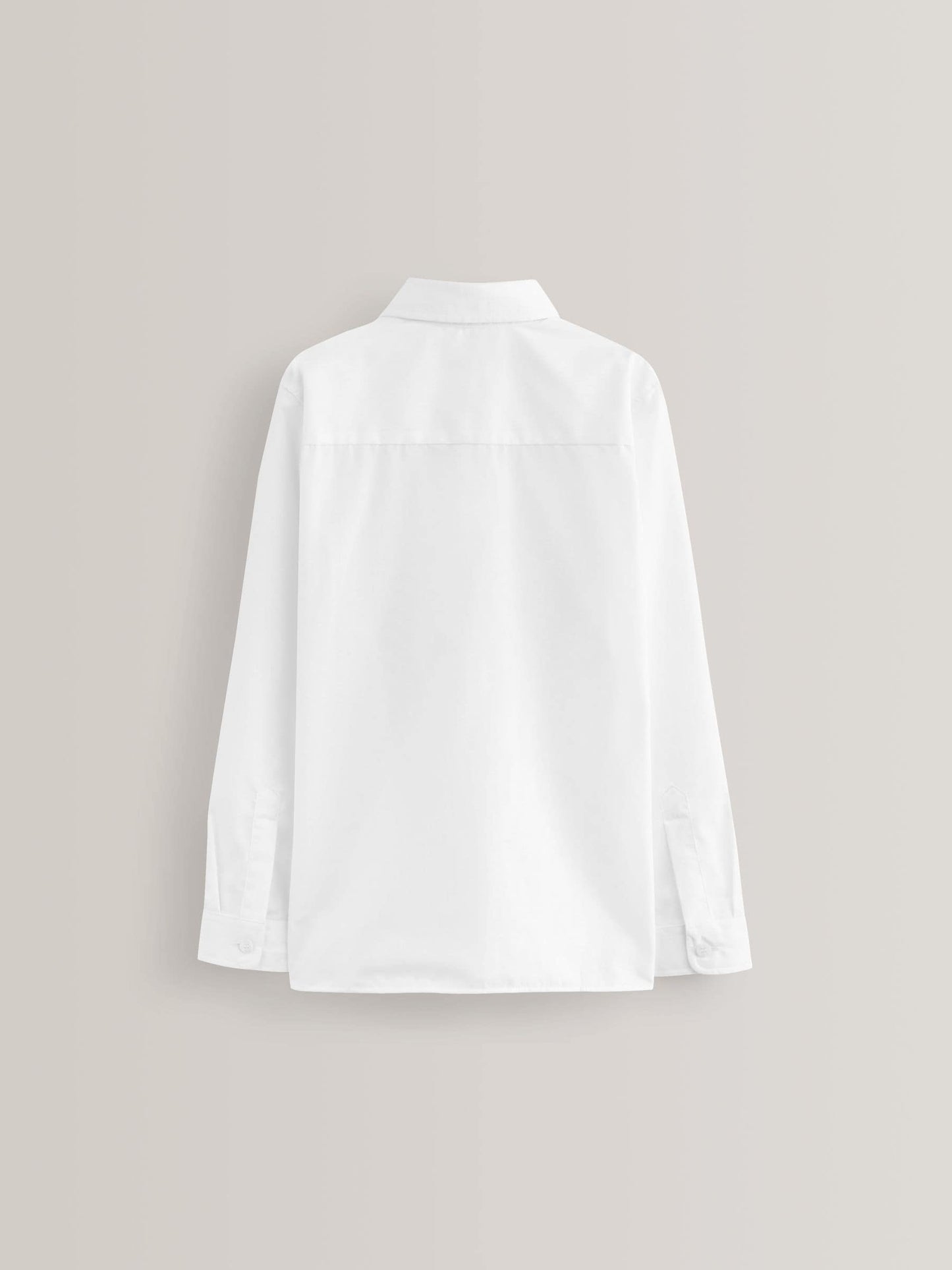 Dsiney Kidz - White Easy Fastening Long Sleeve School Shirts 2 Pack (3-16yrs) image 5