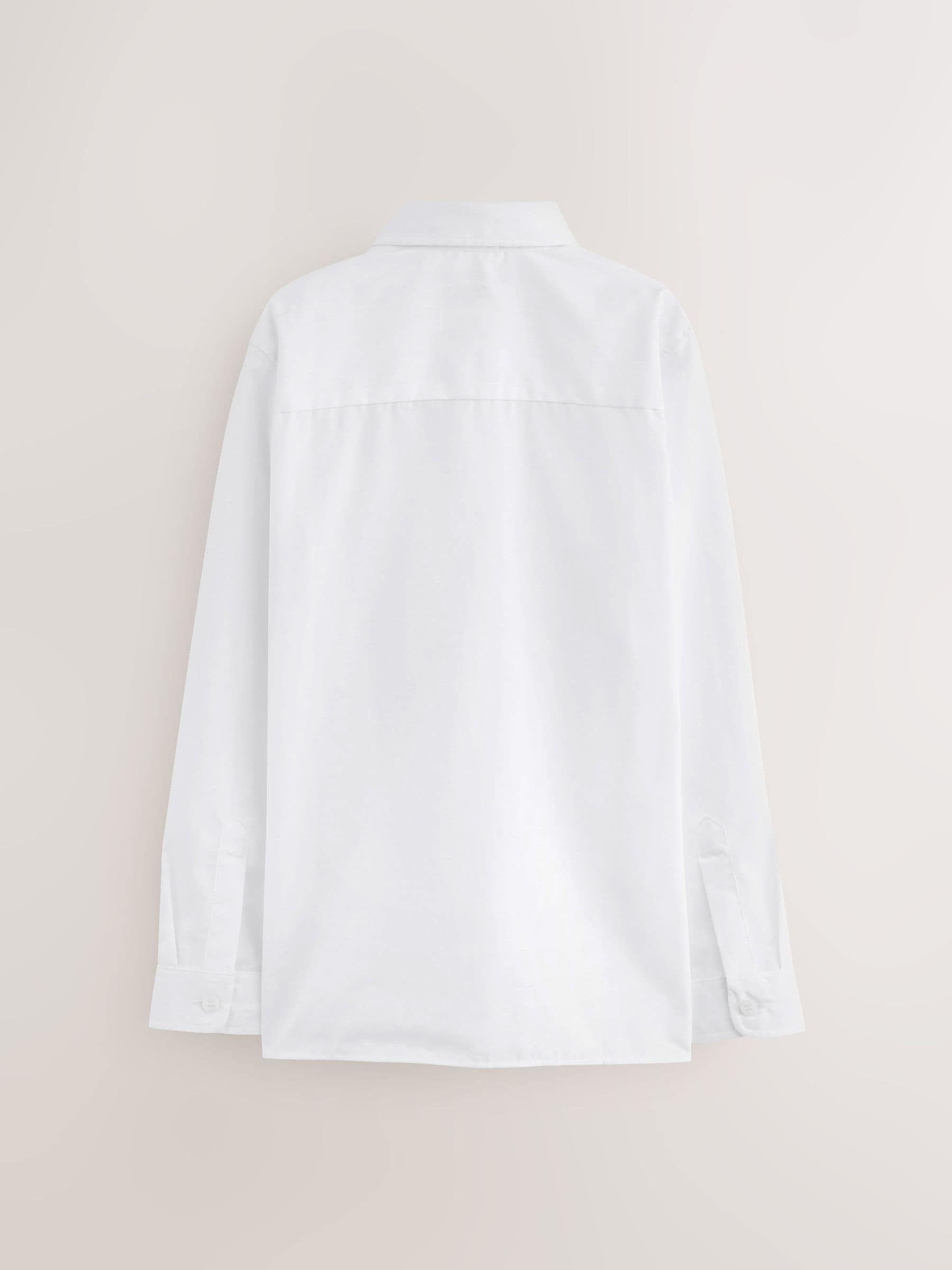Dsiney Kidz - White Regular Fit Long Sleeve School 2 Pack Shirts (3-17yrs) image 10