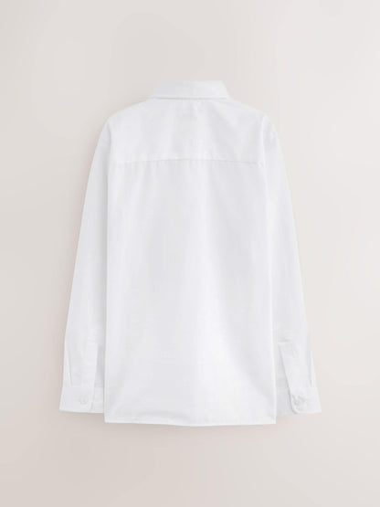 Dsiney Kidz - White Regular Fit Long Sleeve School 2 Pack Shirts (3-17yrs) image 10