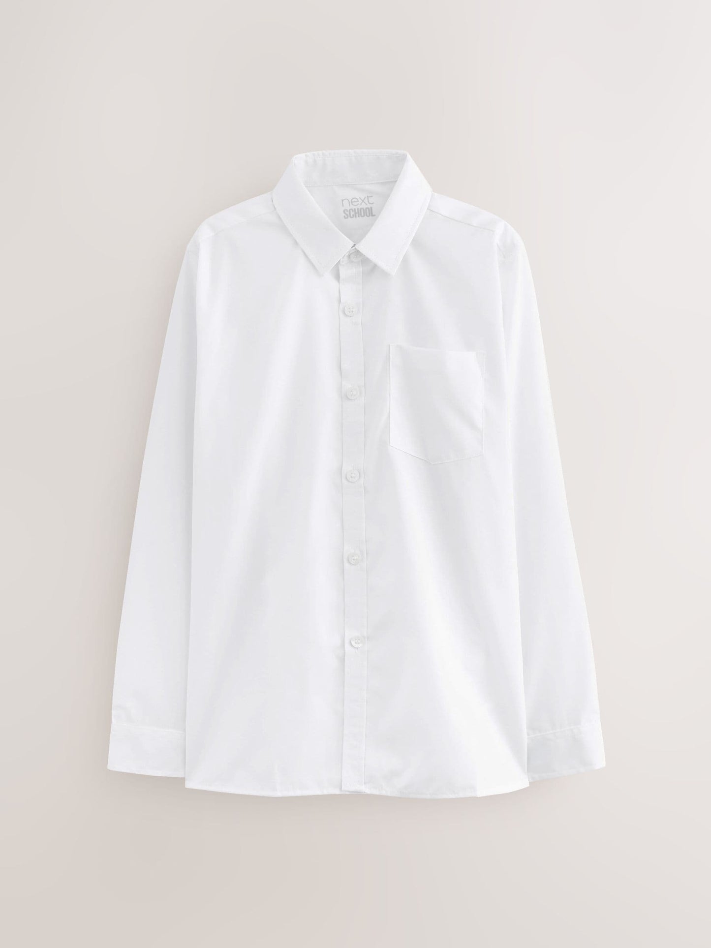 Dsiney Kidz - White Regular Fit Long Sleeve School 2 Pack Shirts (3-17yrs) image 9
