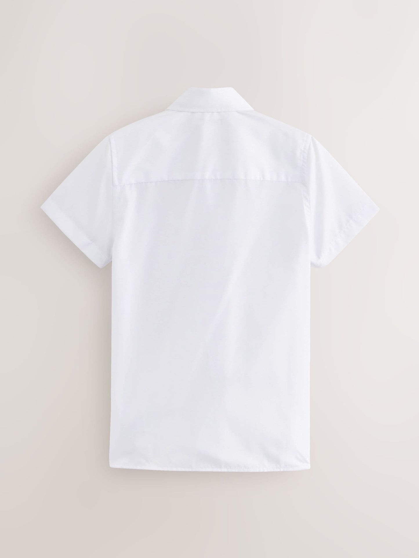 Dsiney Kidz - White Slim Fit Short Sleeve School 2 Pack Shirts (3-17yrs) image 3