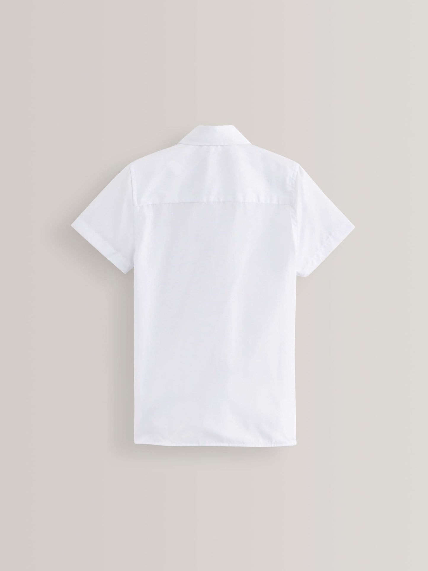 Dsiney Kidz - White Slim Fit 5 Pack Short Sleeve School Shirts (3-17yrs) image 3