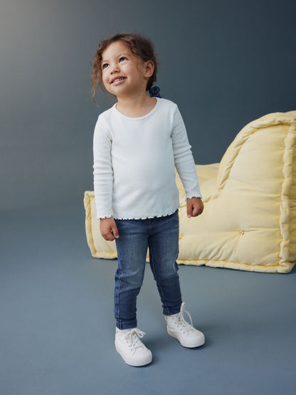 Dsiney Kidz - Mid Blue Denim 1 Pack Elasticated Waist Jeggings (3mths-7yrs) image 2