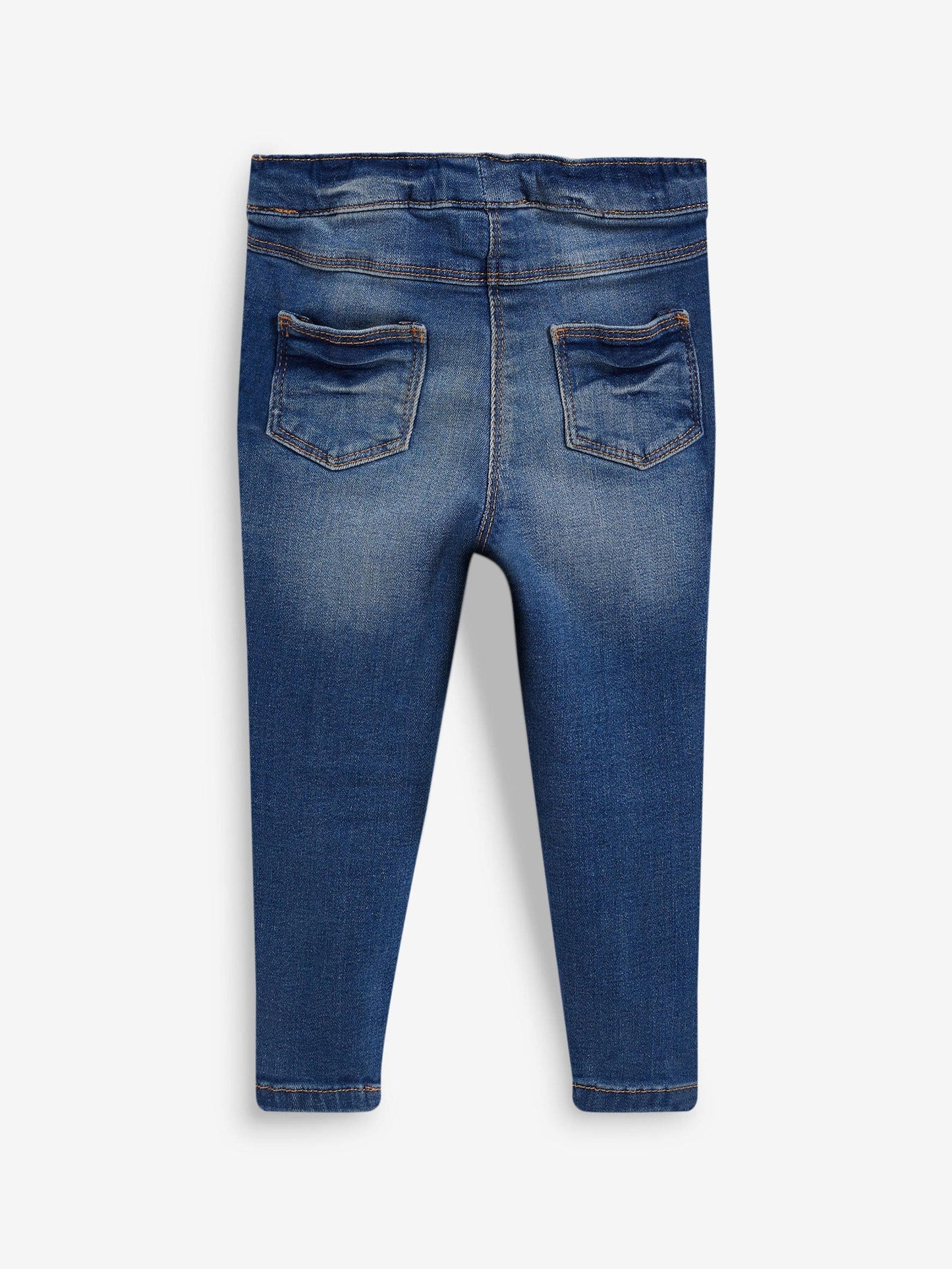 Dsiney Kidz - Mid Blue Denim 1 Pack Elasticated Waist Jeggings (3mths-7yrs) image 5