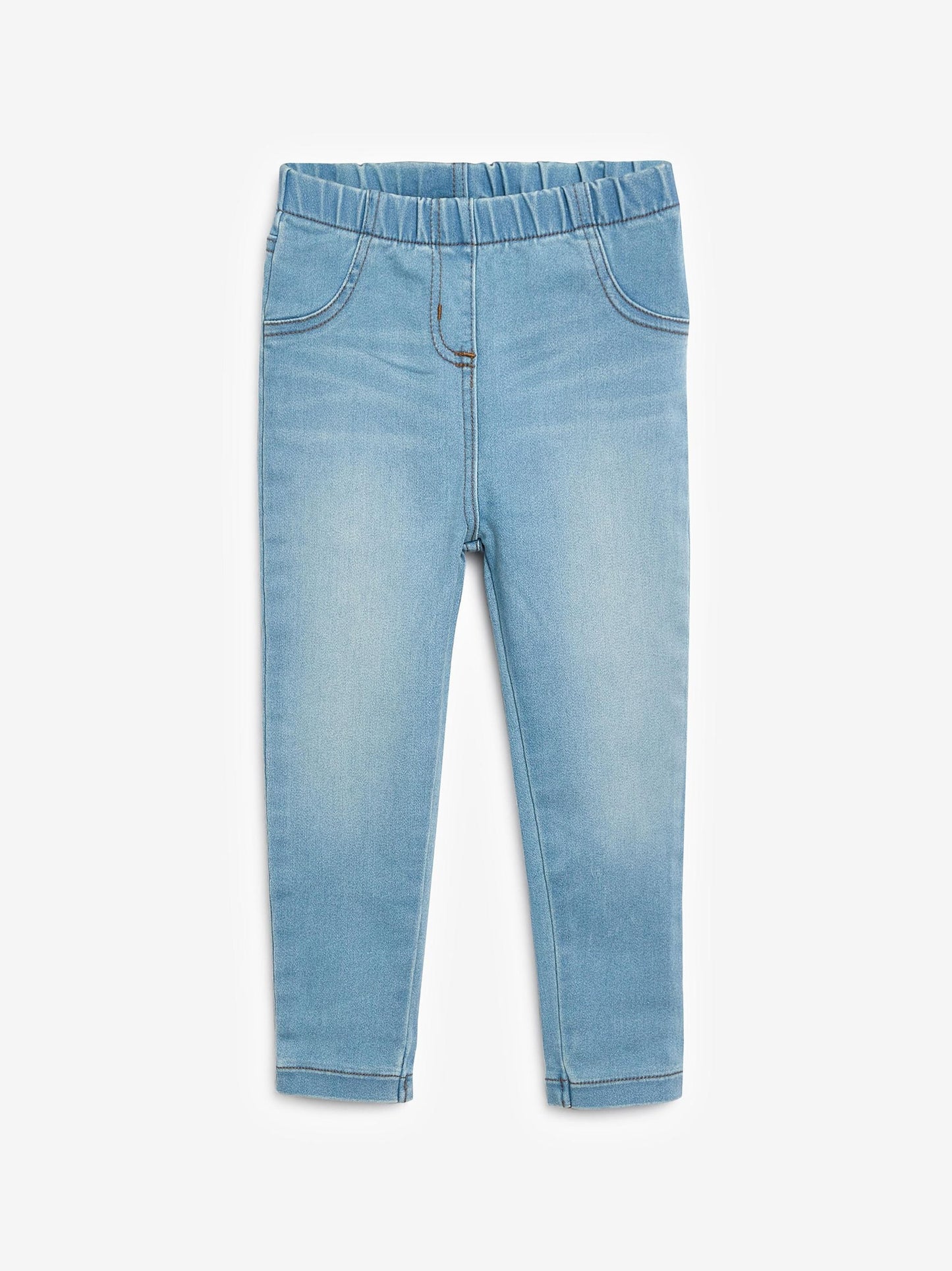 Dsiney Kidz - Light Blue Denim 1 Pack Elasticated Waist Jeggings (3mths-7yrs) image 5