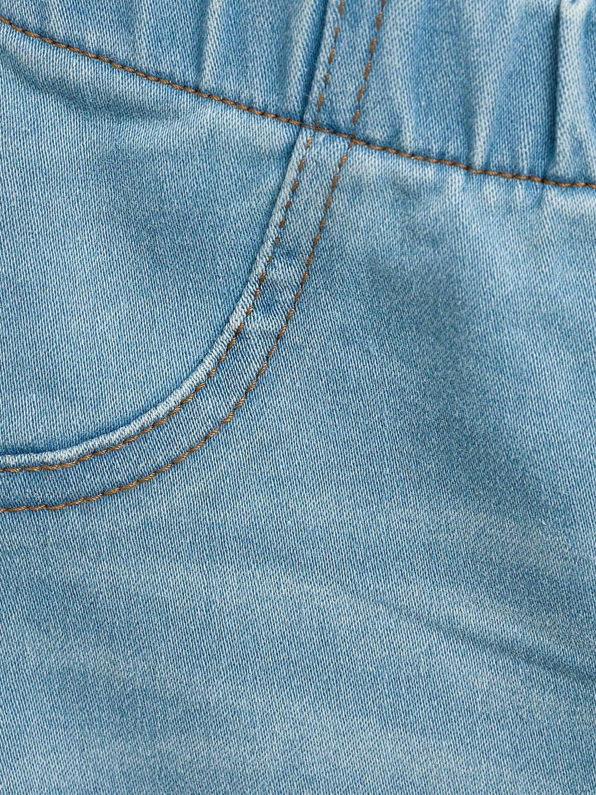 Dsiney Kidz - Light Blue Denim 1 Pack Elasticated Waist Jeggings (3mths-7yrs) image 7
