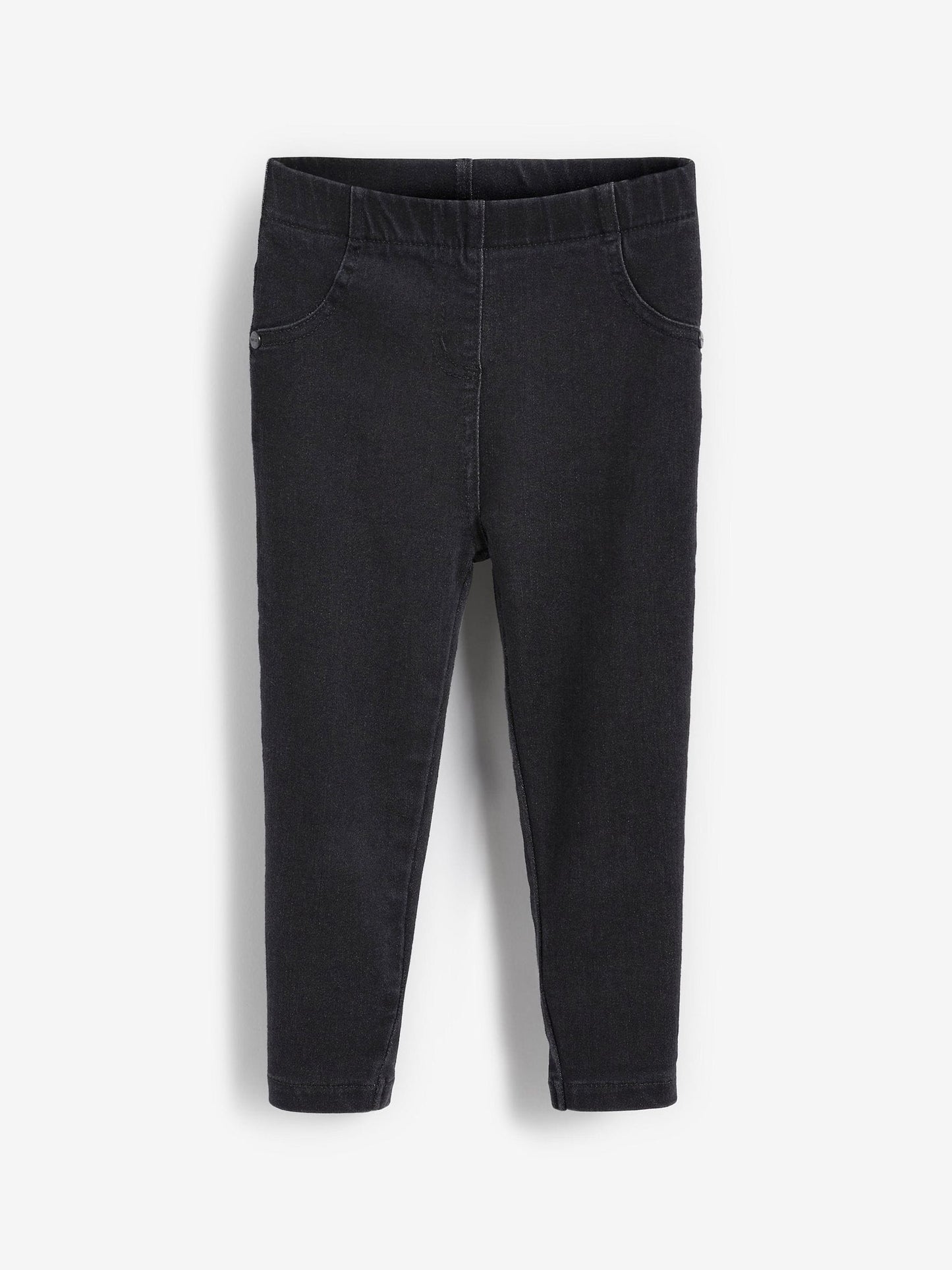 Dsiney Kidz - Black Denim 1 Pack Elasticated Waist Jeggings (3mths-7yrs) image 4