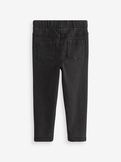 Dsiney Kidz - Black Denim 1 Pack Elasticated Waist Jeggings (3mths-7yrs) image 5