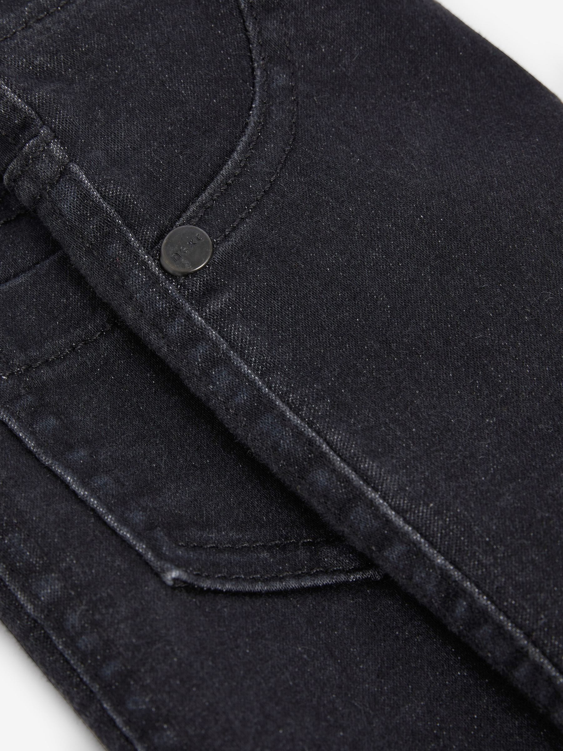 Dsiney Kidz - Black Denim 1 Pack Elasticated Waist Jeggings (3mths-7yrs) image 6